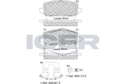 Brake Pad Set ICER