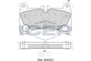 Brake pads- VW