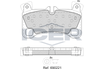 Brake pads- VW
