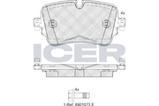 Brake Pad Set VW