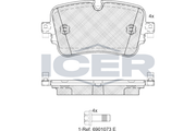 Brake Pad Set VW