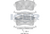 Brake pad,LAND ROVER DISCOVERY SPORT
