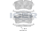 Brake pad,LAND ROVER DISCOVERY SPORT