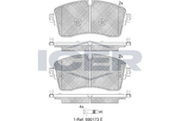 Brake pad,LAND ROVER DISCOVERY SPORT