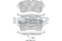 Brake pad,LAND ROVER DISCOVERY SPORT