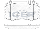 Front - Brake Pad - Icer Mercedes-Benz C