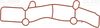 Intake Manifold Gasket Glaser Ford Focus