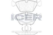 Front - Brake Pad - Icer - Bmw 325 E39 3