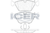 Front - Brake Pad - Icer - Bmw 325 E39 3