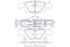 Rear - Brake Pad - Icer Dodge Durango (W