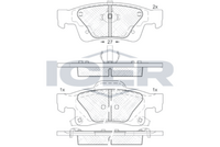 Rear - Brake Pad - Icer Dodge Durango (W