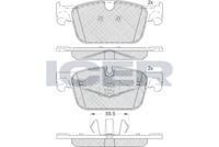 Brake pads -VOLVO