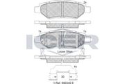 Brake Pad Set, disc brake (Braking System)