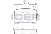 Front - Brake Pad - Icer Mercedes-Benz C