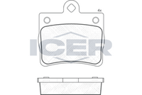 Front - Brake Pad - Icer Mercedes-Benz C