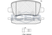 Brake Pad Icer Land Rover