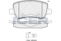 Brake Pad Icer Land Rover
