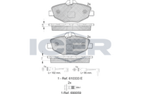 Front Brake Pad Set