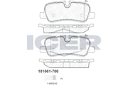 Brake Pad Set  LAND ROVER