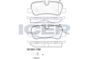 Brake Pad Set  LAND ROVER