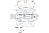 Brake Pad Set  LAND ROVER