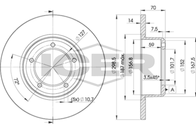 Brake Discs, origin China