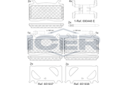 Brake Pad Set ALFA ROMEO