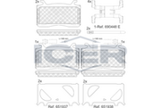 Brake Pad Set ALFA ROMEO
