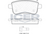 Brake Pad Set Rear Icer Renault Megane