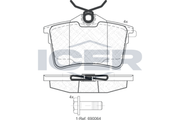 Brake pad, origin Spain