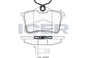 Brake pad, origin Spain