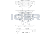 Brake pads AUDI