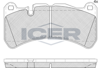 Brake Pad Set ICER