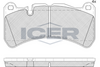 Brake Pad Set ICER