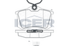 Brake Pad Set, disc brake (Braking System)