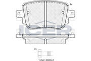 Brake Pad Set VW