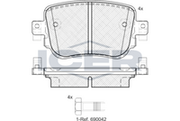 Brake Pad Set VW