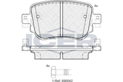 Brake Pad Set VW
