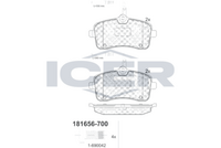 Brake pad, origin Spain