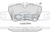 Brake Pad Set Rear Icer Porsche Carrera