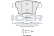 Brake Pad Set ICER