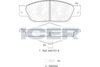 Brake Pad Set ICER