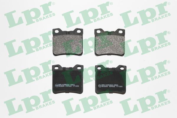 Brake Pad Set, disc brake (Braking System)