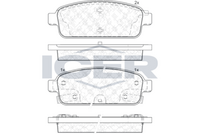 Rear Brake Pad Set