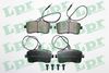 Brake Pad Set, disc brake (Braking System)