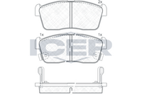 Brake Pad Front Axle Suzuki Icer