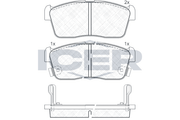 Brake Pad Front Axle Suzuki Icer
