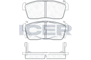 Brake Pad Front Axle Suzuki Icer