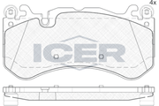 Brake Pad Icer Mercedes-Benz C Class
