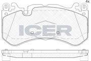 Brake Pad Icer Mercedes-Benz C Class